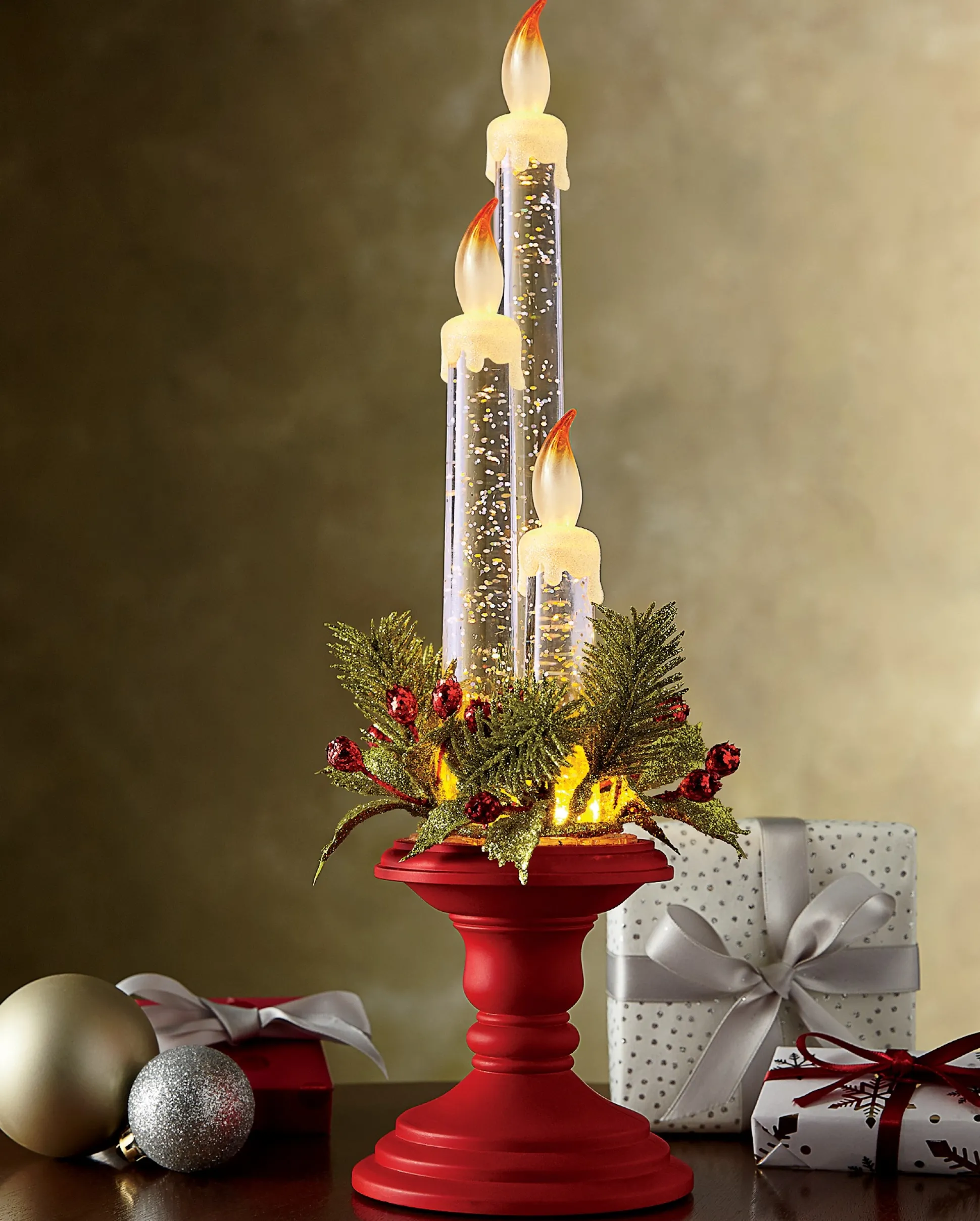 LED Christmas Candles Décor