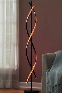 LED Twist Floor Lamp