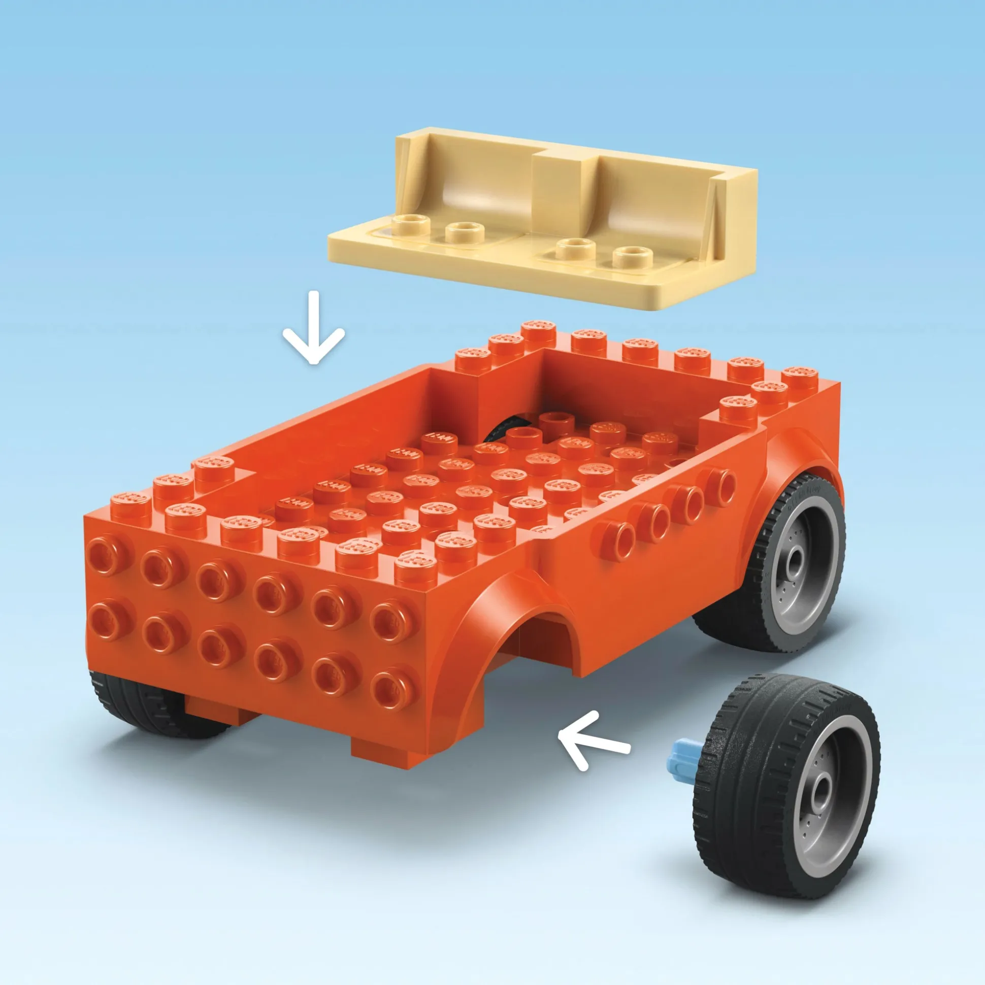 LEGO Bluey's Beach & Family Car Trip