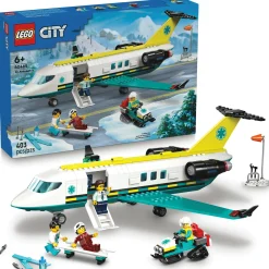LEGO City Emergency Air Ambulance Airplane