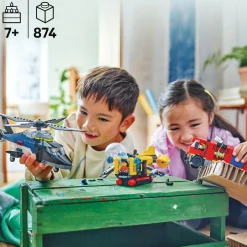 LEGO City Helicopter, Fire Truck & Submarine Remix