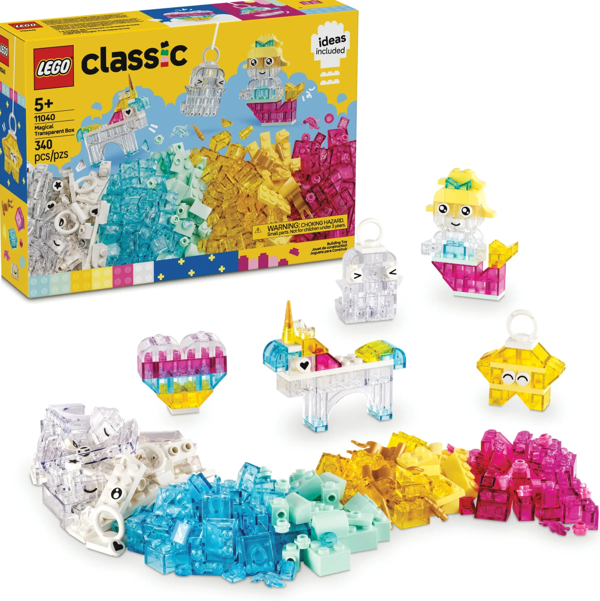 LEGO Classic Magical Transparent Box