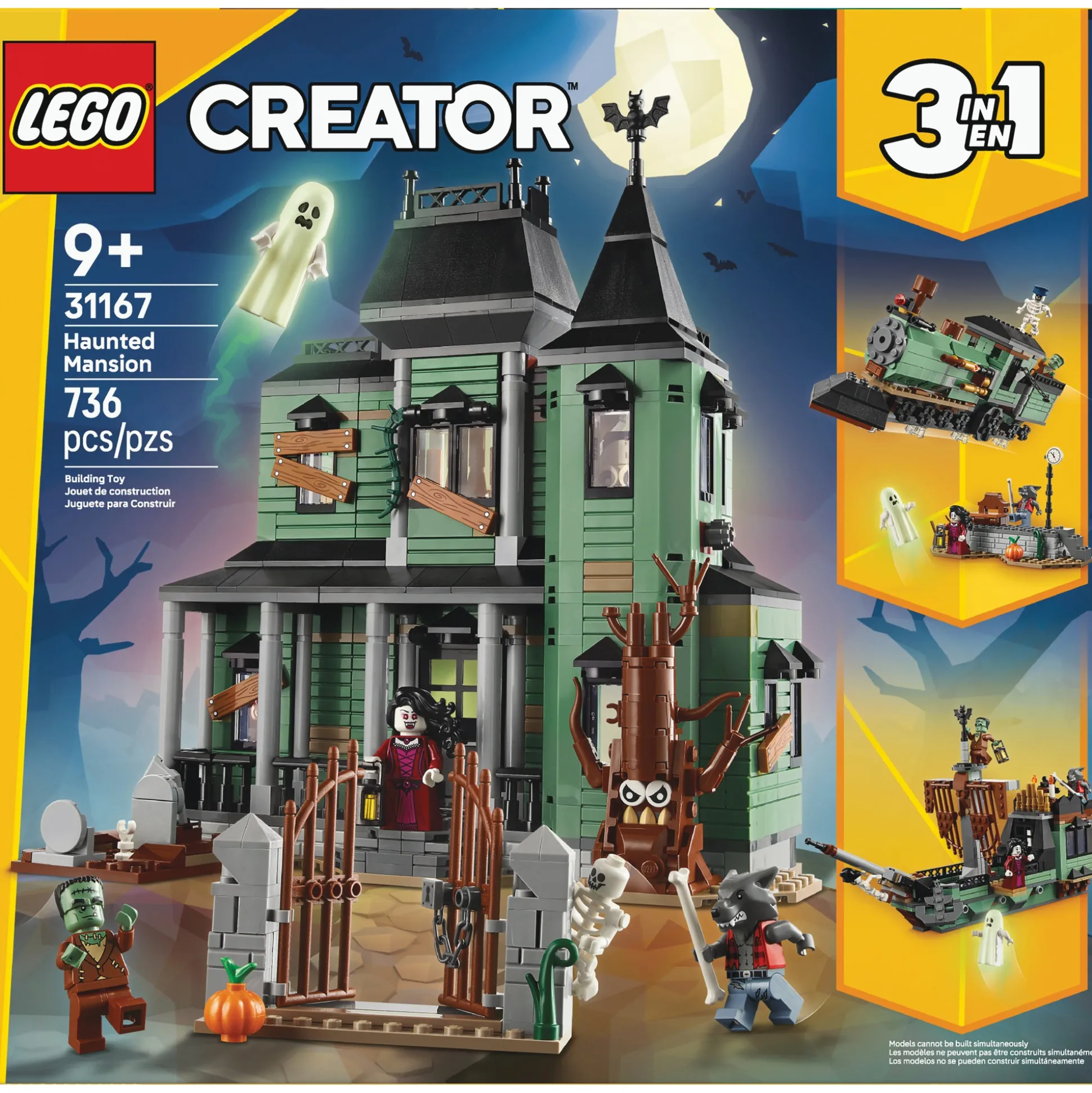 LEGO Creator 3-in-1 Haunted Mansion
