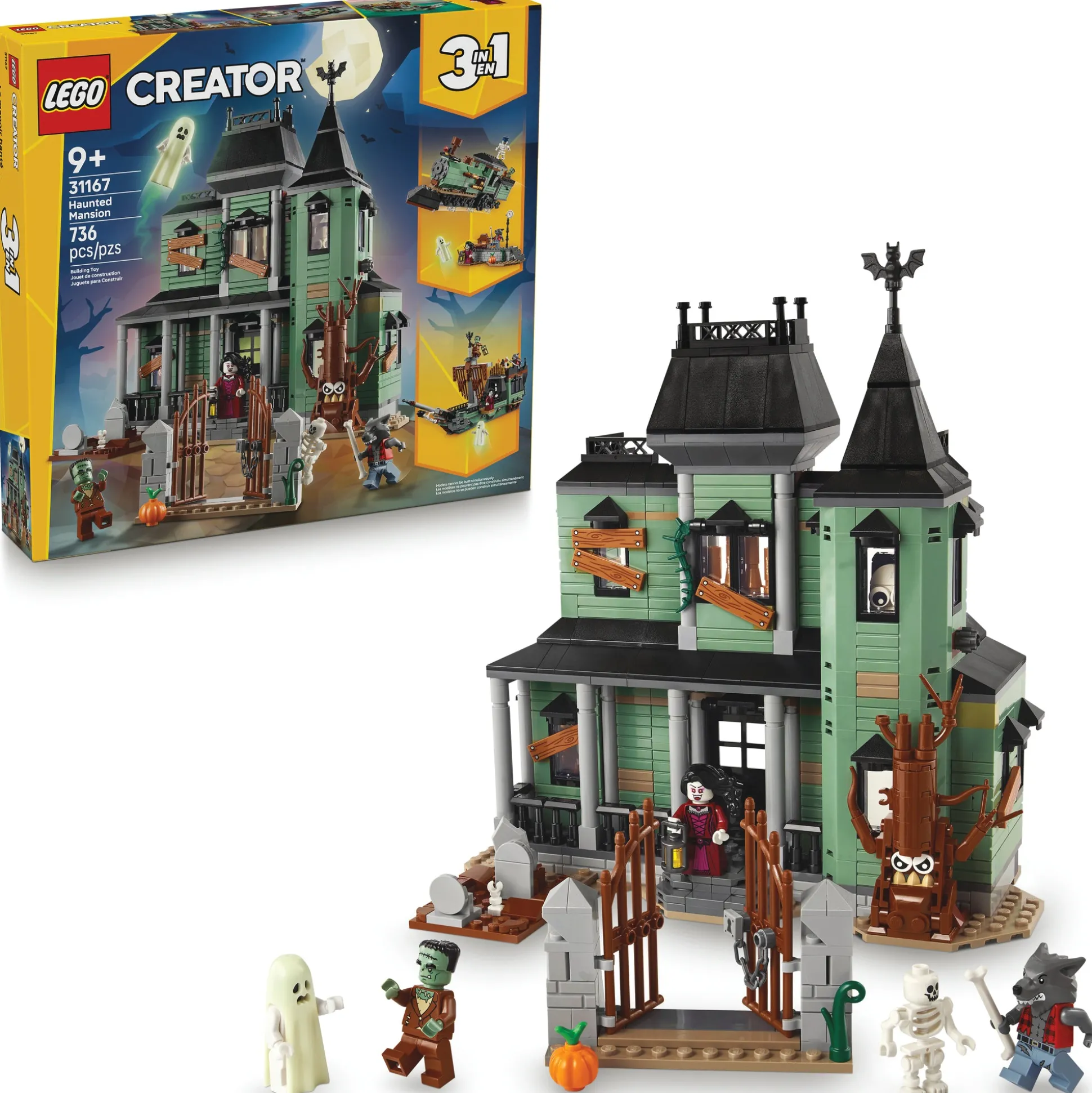 LEGO Creator 3-in-1 Haunted Mansion