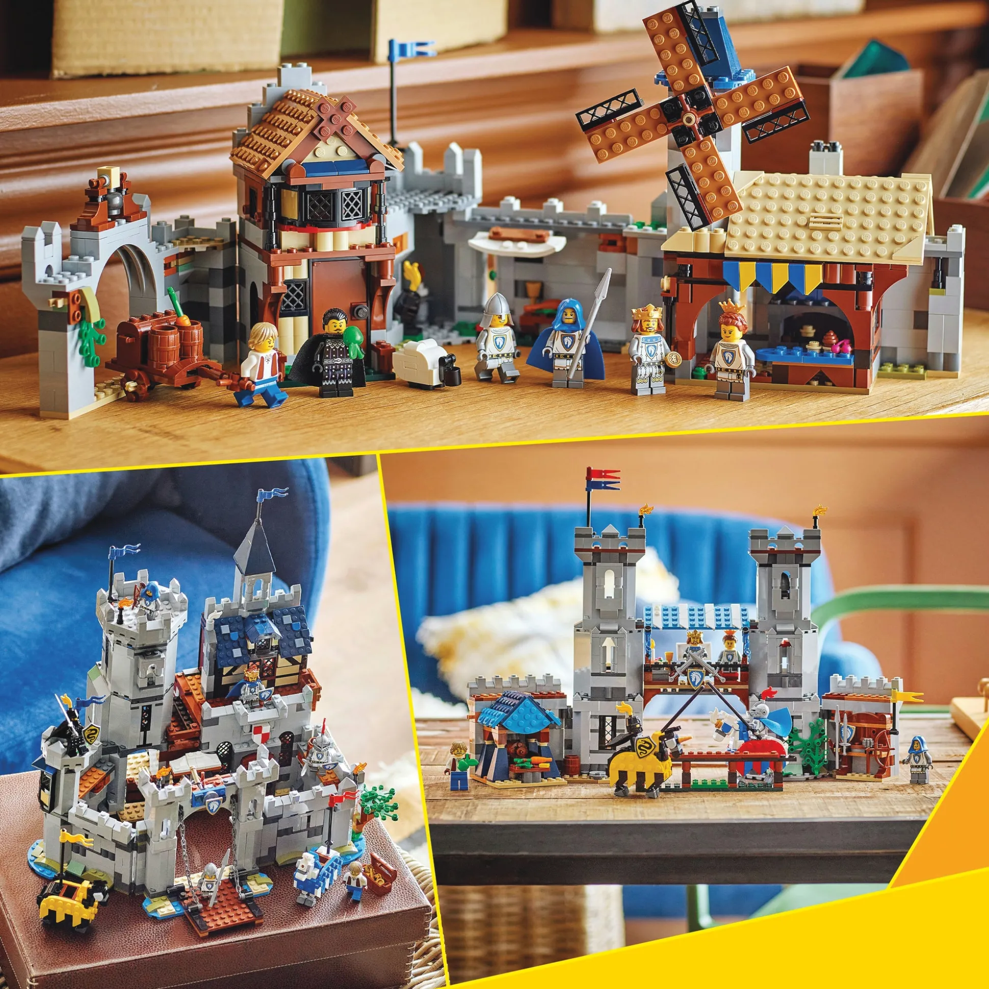 LEGO Creator 3-in-1 Medieval Horse Knight Castle