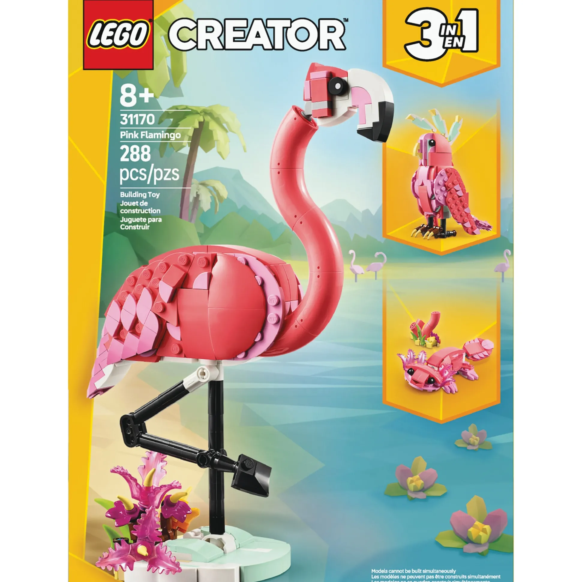 LEGO Creator 3-in-1 Pink Flamingo