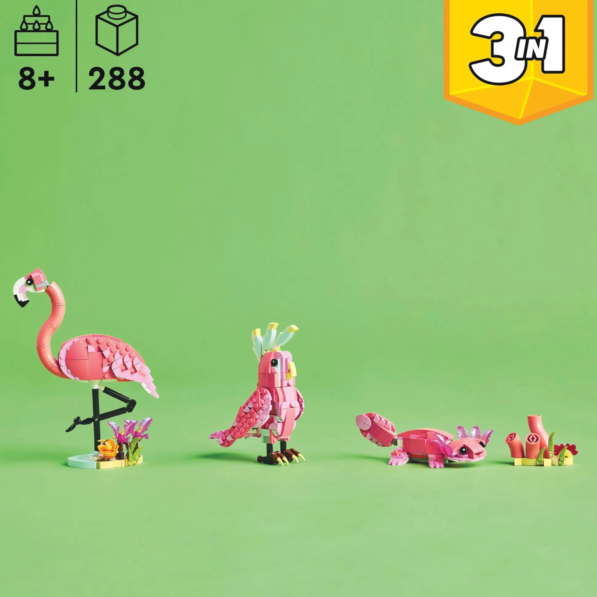 LEGO Creator 3-in-1 Pink Flamingo