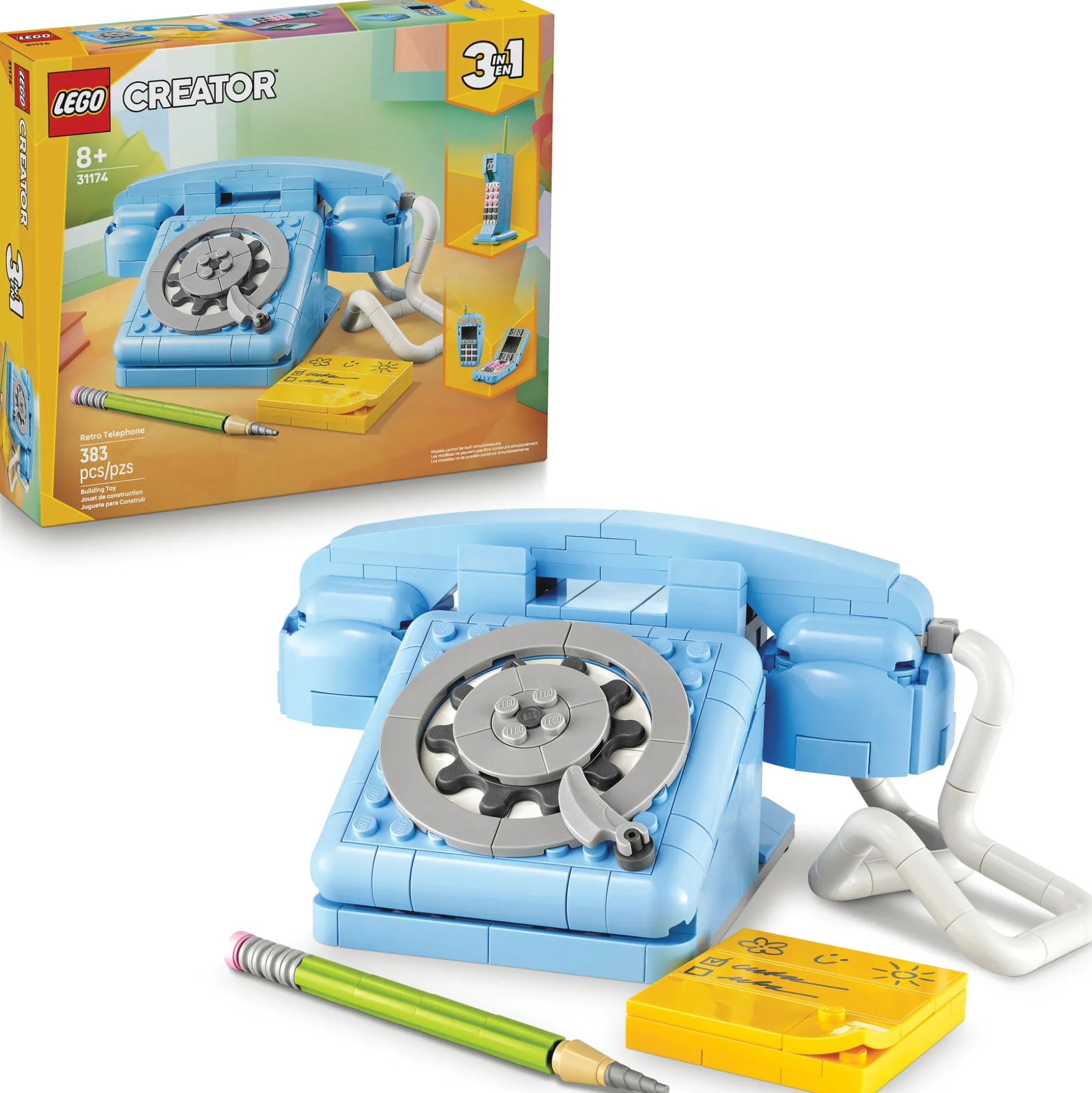 LEGO Creator 3-in-1 Retro Telephone