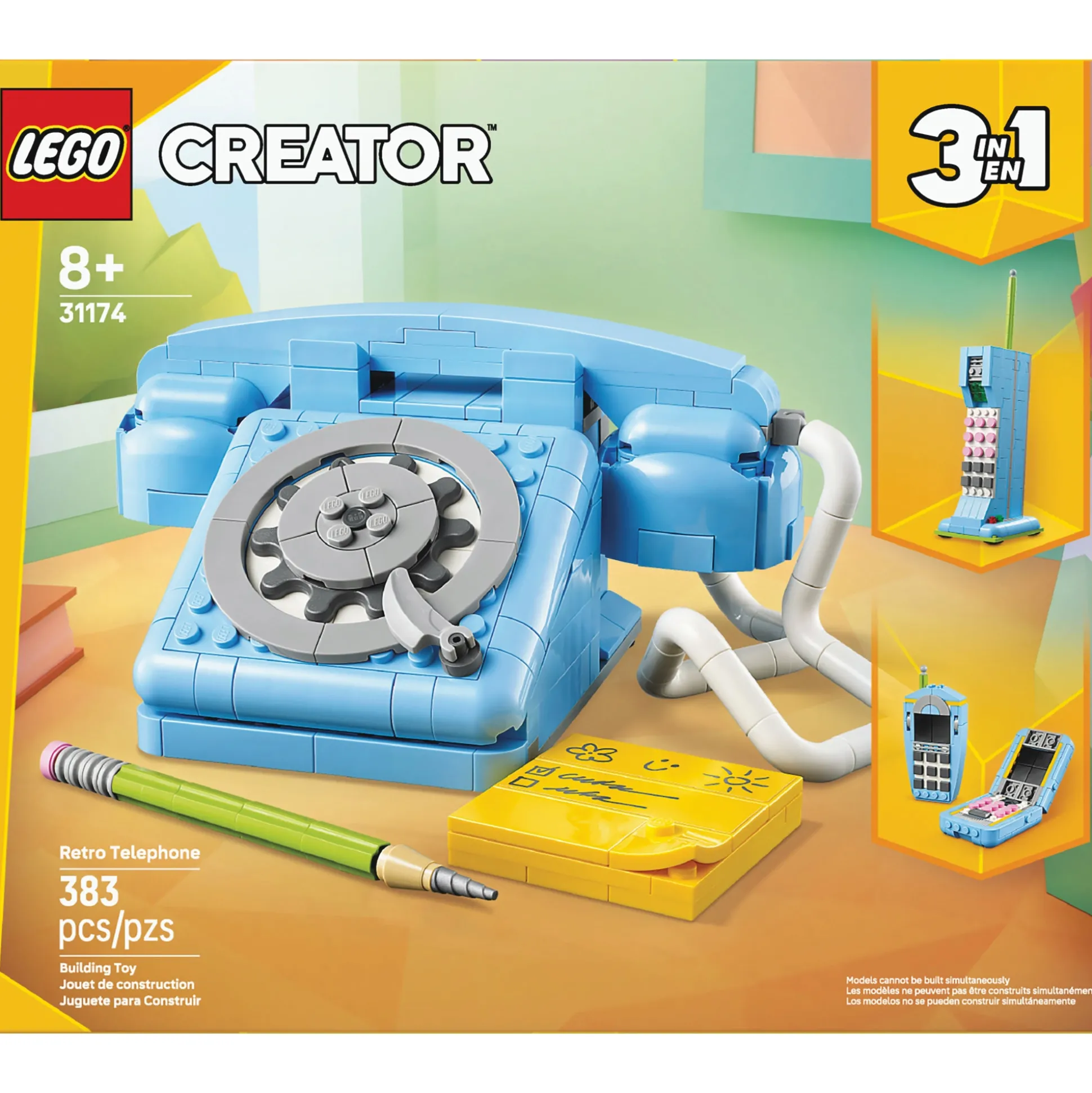 LEGO Creator 3-in-1 Retro Telephone