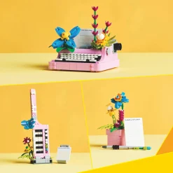 LEGO Creator 3-in-1 Typewriter with Flowers