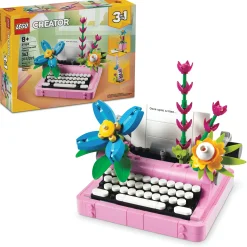 LEGO Creator 3-in-1 Typewriter with Flowers