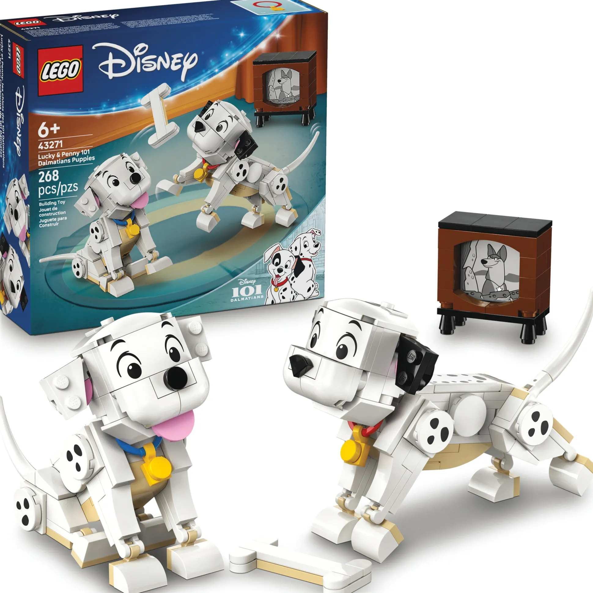 LEGO Disney Lucky & Penny 101 Dalmatians Puppies