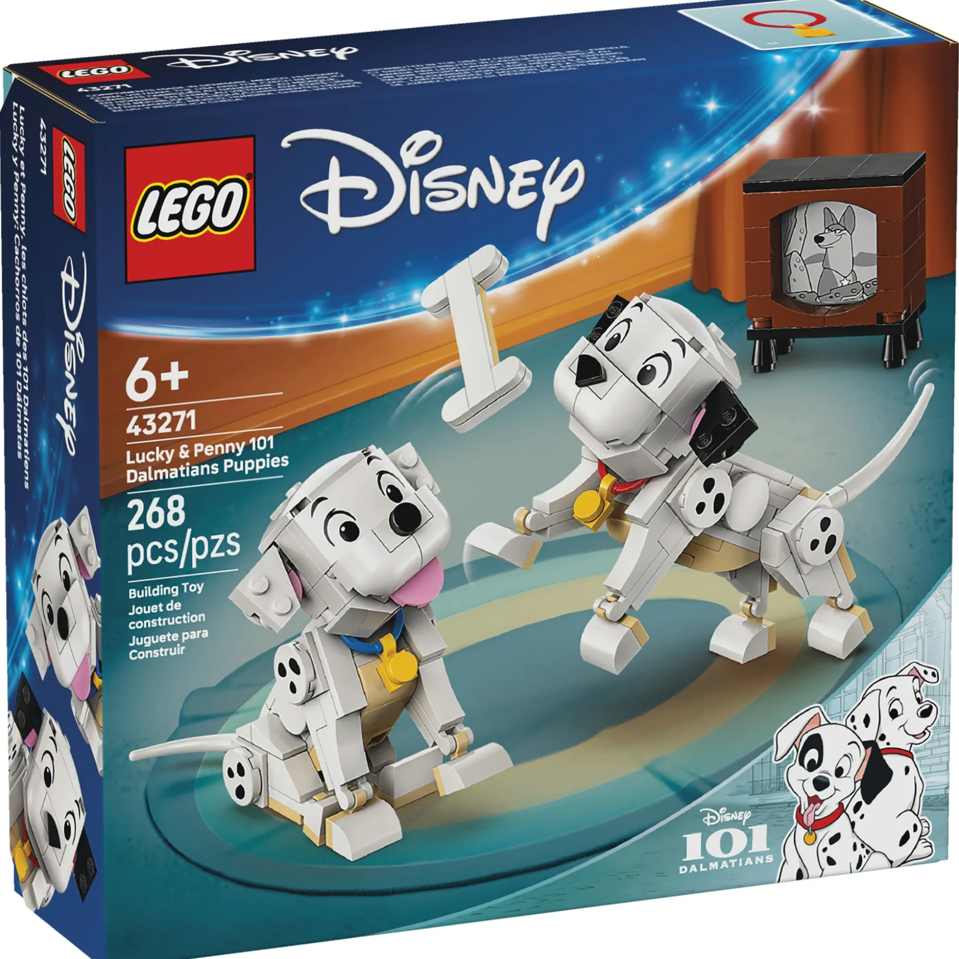 LEGO Disney Lucky & Penny 101 Dalmatians Puppies