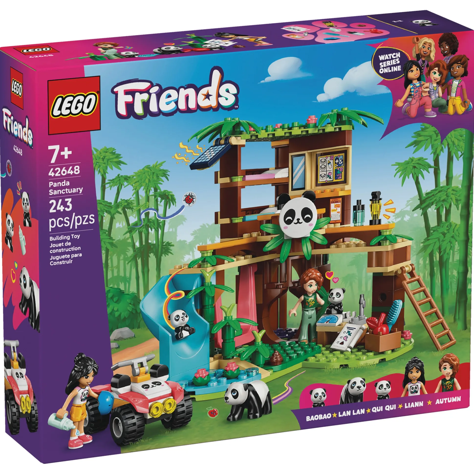 LEGO Friends Panda Sanctuary Animal Care