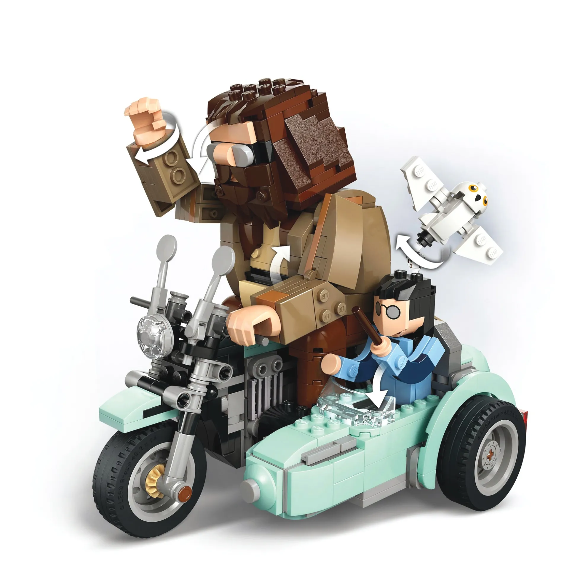 LEGO Harry Potter Hagrid Motorcycle Ride