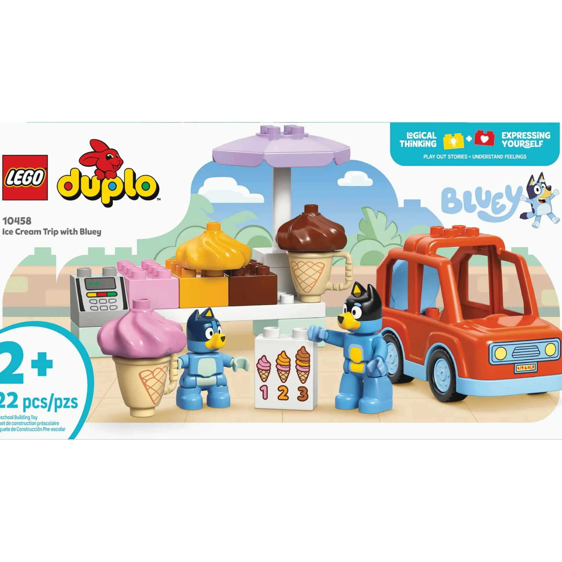 LEGO Ice Cream Trip with Bluey