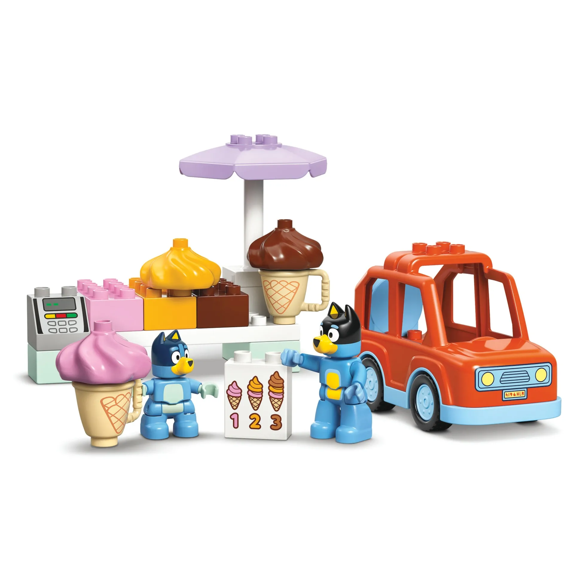 LEGO Ice Cream Trip with Bluey