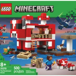 LEGO Minecraft Mooshroom House