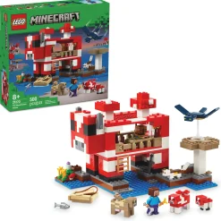 LEGO Minecraft Mooshroom House