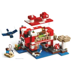 LEGO Minecraft Mooshroom House