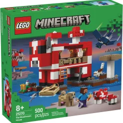 LEGO Minecraft Mooshroom House