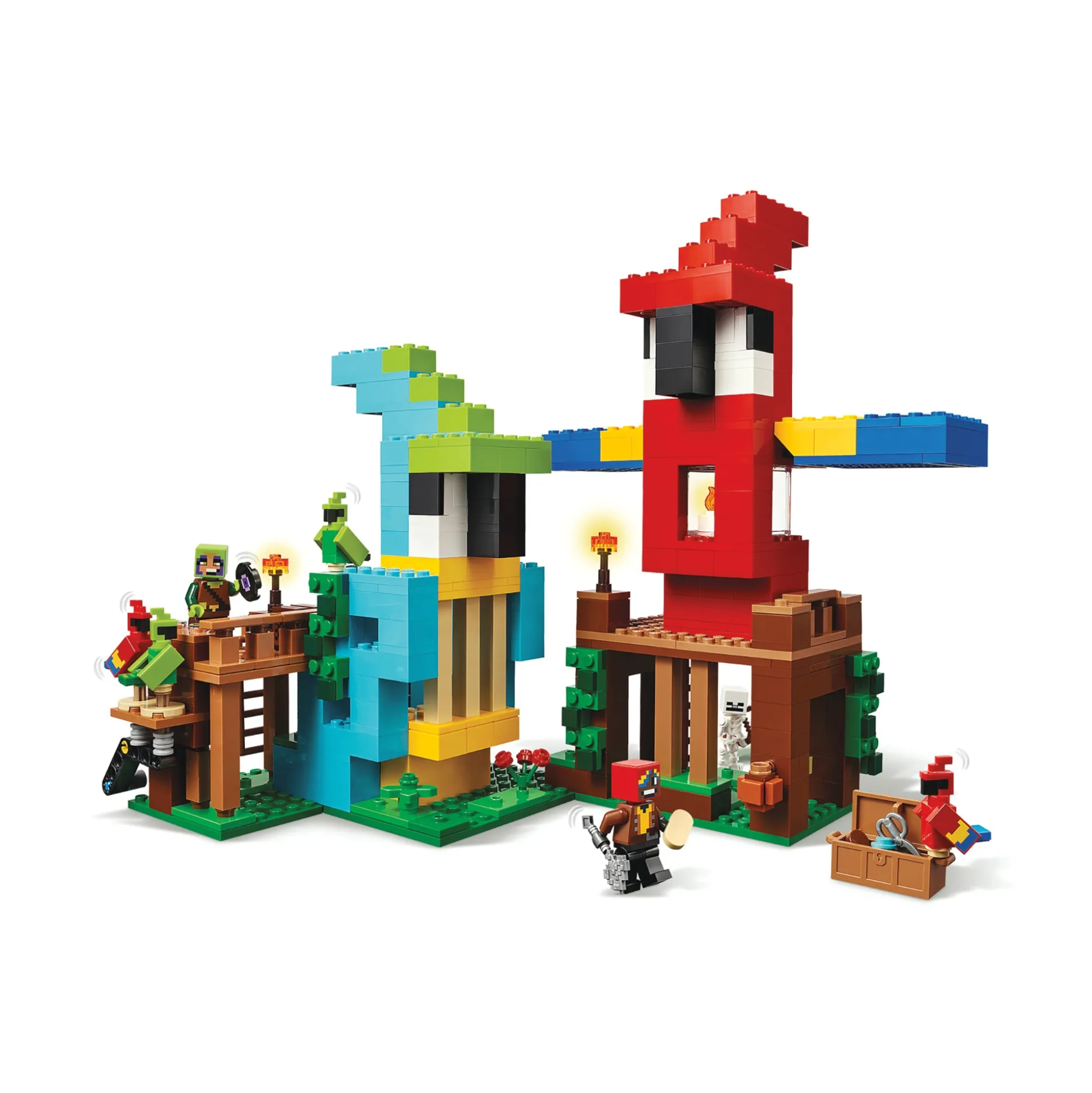 LEGO Minecraft The Parrot Houses