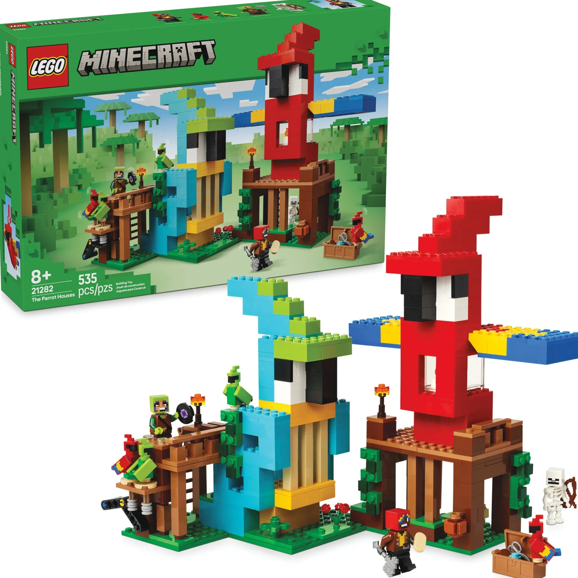 LEGO Minecraft The Parrot Houses