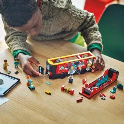 LEGO Red Double-Decker Sightseeing Bus