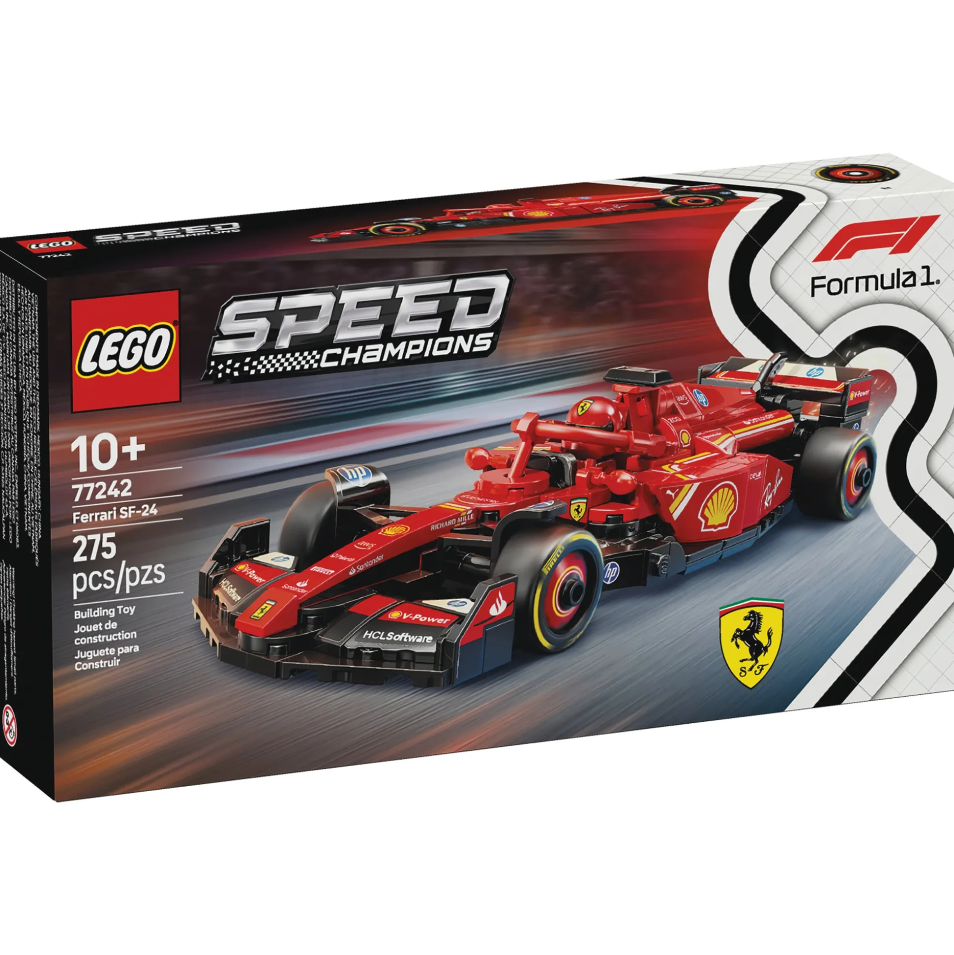 LEGO Speed Champions Ferrari SF-24 F1 Race Car