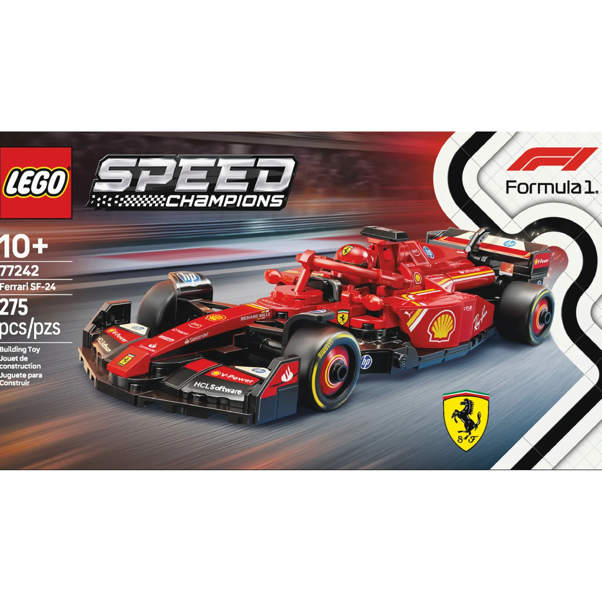 LEGO Speed Champions Ferrari SF-24 F1 Race Car