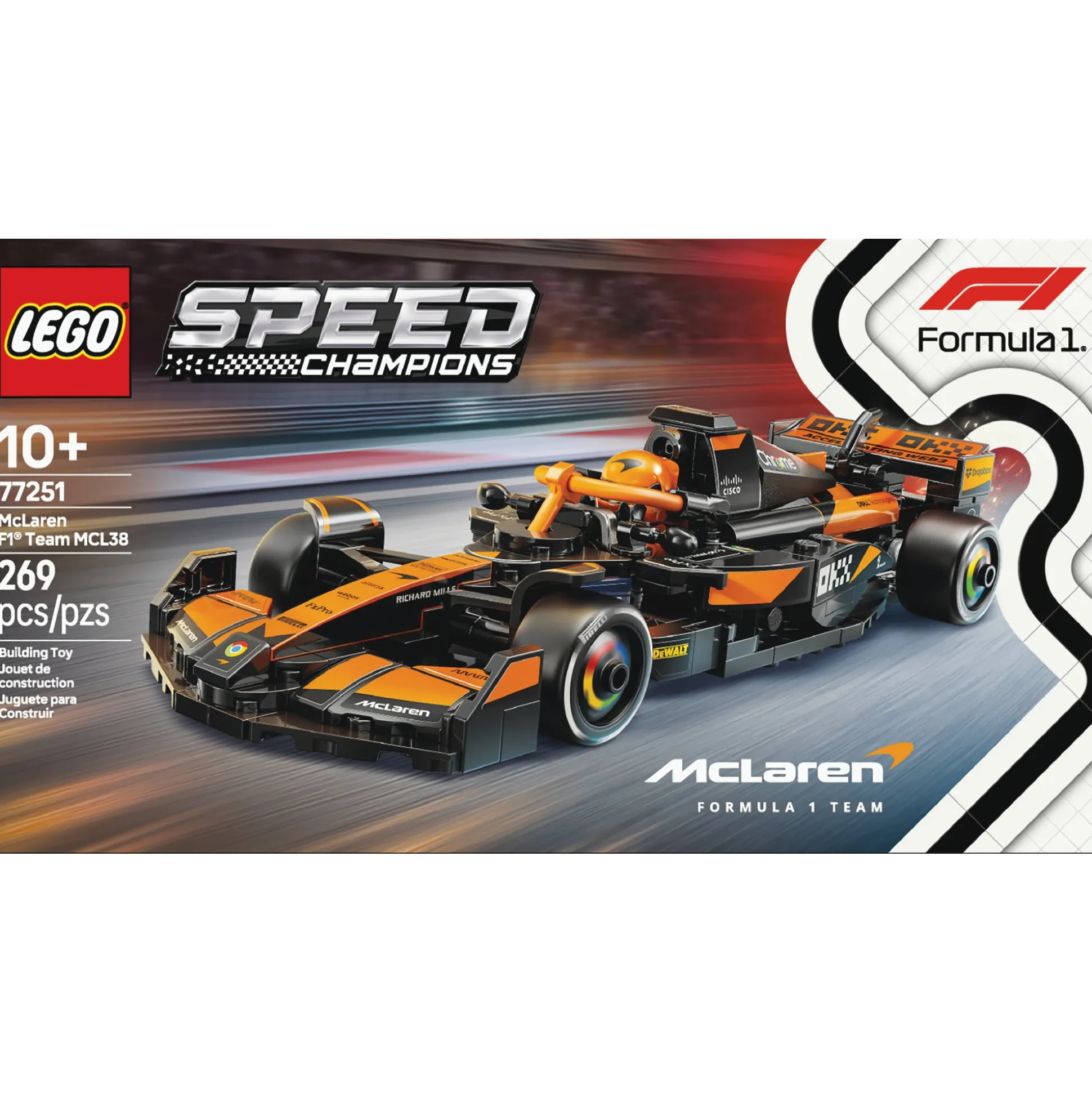 LEGO Speed Champions McLaren F1® Team MCL38 Race Car