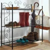 Lenni Scroll Shoe Rack