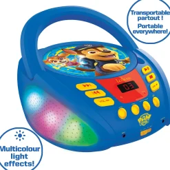 Lexibook Kids’ Bluetooth CD Player with Lights