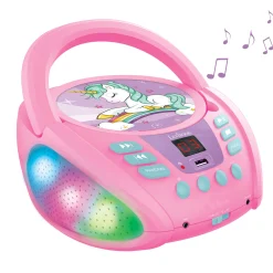 Lexibook Kids’ Bluetooth CD Player with Lights