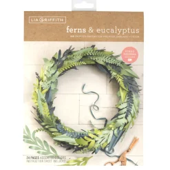 Lia Griffith Frosted-Paper Greenery Kits