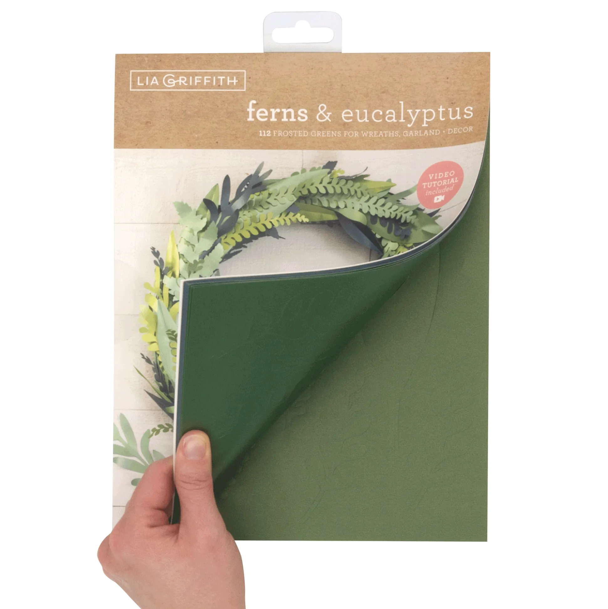 Lia Griffith Frosted-Paper Greenery Kits