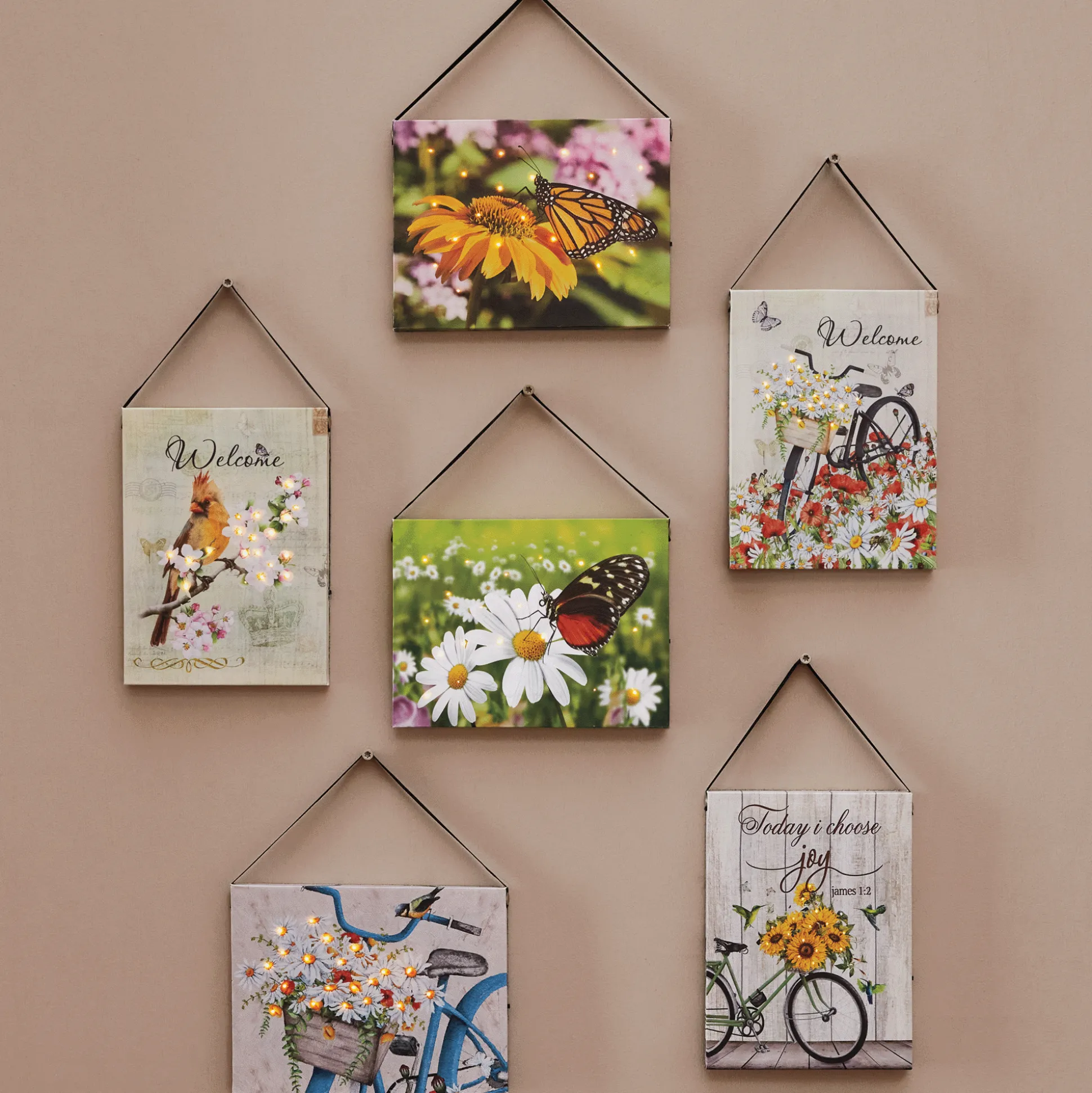 Lighted Summer Canvas
