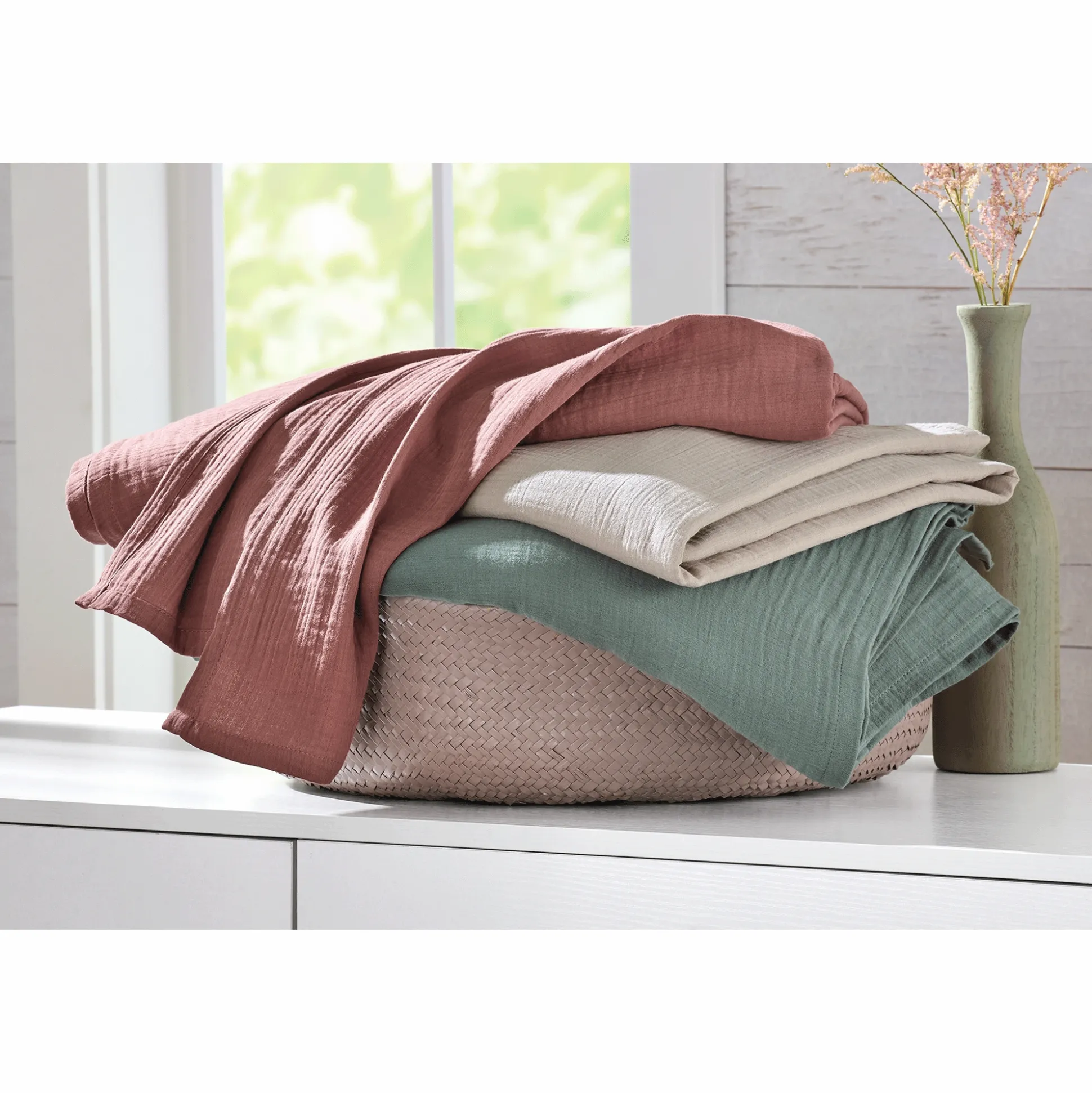 Lightweight Muslin Blanket