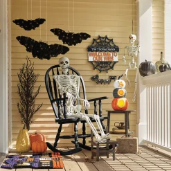 Lit Boo Pumpkin Stack