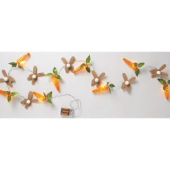 Lit Carrot And Bunny Garland