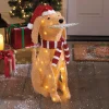 Lit Christmas Puppy Lawn Décor