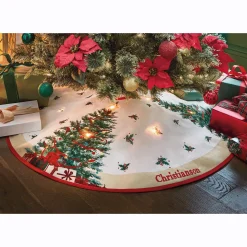 Lit Christmas Tree Skirt