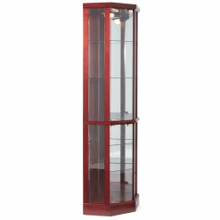 Lit Corner Curio Cabinet