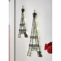 Lit Eiffel Tower Wall Art