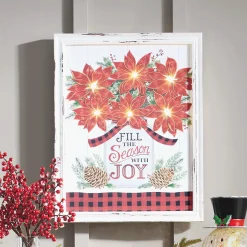 Lit Fill the Season with Joy Wall Art