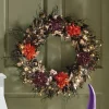 Lit Gilded Halloween Wreath