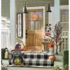 Lit Halloween Porch Sign