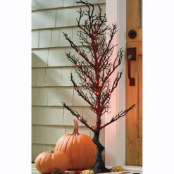 Lit Halloween Tree