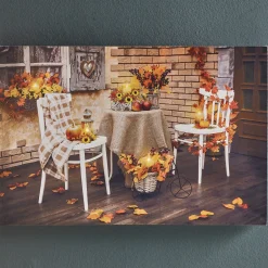 Lit Harvest Bistro Wall Art