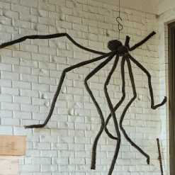 Lit Oversized Spider Décor